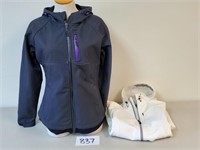 2 Women's Softshell Jackets - Small & Medium