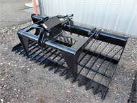 76" Skeleton Grapple Single Cylinder