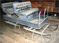 [M] ~ Early 2 Seater Sleigh (As Found)