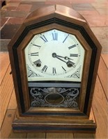 [M] ~ E. Ingraham & Co. Mantle Clock