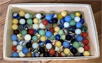 [M] ~ Collection of 100+ Vintage Marbles