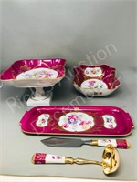 flat- Limoges china items