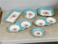 flat- vintage Foley china items