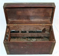 [M] ~ Stanley No. 45 Box w/ Various Cutters & Part