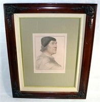 [C] ~ Framed "In His Majesty's Collection" Litho