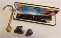 Vintage Cross Pen & 10k Gold Filled Elgin Watch