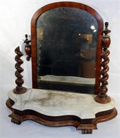 [C]~Victorian Barley Twist Dresser Mirror(As Found
