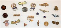 [M] ~ (Lot of 20) Vintage Military & Other Pins