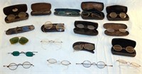 [M] ~ Collection of Antique Spectacles