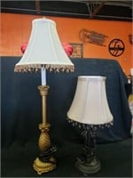 2) lamps