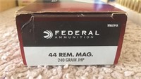 Federal 44 Rem. Mag. 240 Gr. JHP