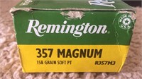Remington 357 Magnum 158 Gr. SP