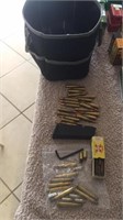 Ammo Bag and Misc., 9mm, 30-30, 308 Ammo, .45