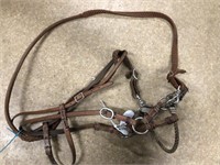 Tag #123 Side Pull BITLESS Bridle
