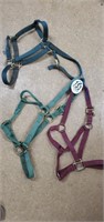 Tag #153 3 Horse Size Halters
