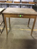 Vintage kitchen cutting table with drawer