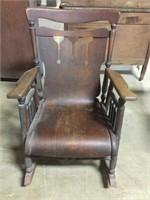 Antique Wooden rocking chair