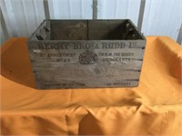 17” x 12” wooden crate