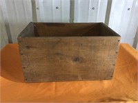 19.5” x 12” wooden crate