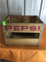 17” x 12” Pepsi wooden crate