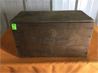 20.5” x 11” wooden box
