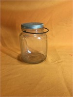 Vintage jar with lid