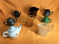 Mini pitchers and tea pots