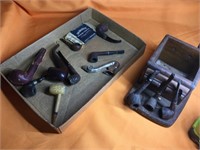 Tobacco box and pipes