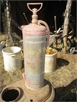 Miller Fire Extinguisher Galvanized & Brass