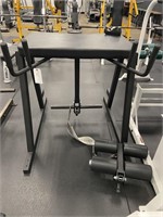 Reverse Hyper rack with leg attachment