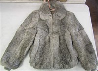 Medium Womens Real Rabbit Fur Coat