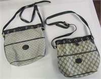 2 Vintage Authentic Gucci Shoulder Bags