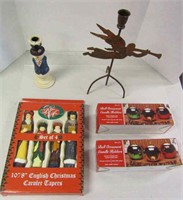 Misc Christmas Candles & Holders