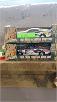1/24 SCALE STOCK CARS DENVER BRONCO AND GREEN B