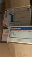 LOT OF BANDAID SHEAR STRIPS AND MISC BANDAGES