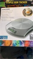 NEW IN BOX STAINLESS STEEL KITCHEN SCALE