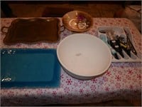 Serving Trays, Bowls, Misc