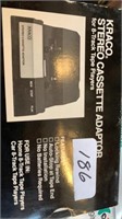 KRACO 8 TRACK PLAYER STERO CASSETTE ADAPTER NEW