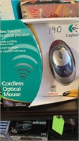 LOGITECH CORDLESS OPTICAL MOUSE NEW IN BOX