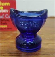 Wyeth cobalt eye cup