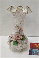 Lefton floral bud vase