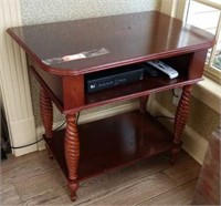 MODERN CHERRY TV STAND