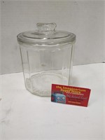 Congress cigars glass display jar with lid. Some