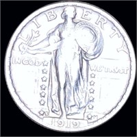 1919-S Standing Liberty Quarter XF