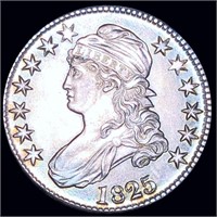 1825 Capped Bust Half Dollar UNCIRCULATED