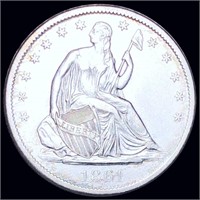 1861-S Seated Half Dollar UNCIRCULATED