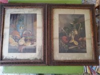 (2) Prints & frames