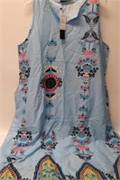 ZANZEZ - SKY BLUE LADIES SIZE XXL