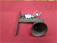 Cast Iron Welcome Bell