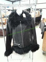 Medium Wilson Leather Jacket w/ Faux Fur